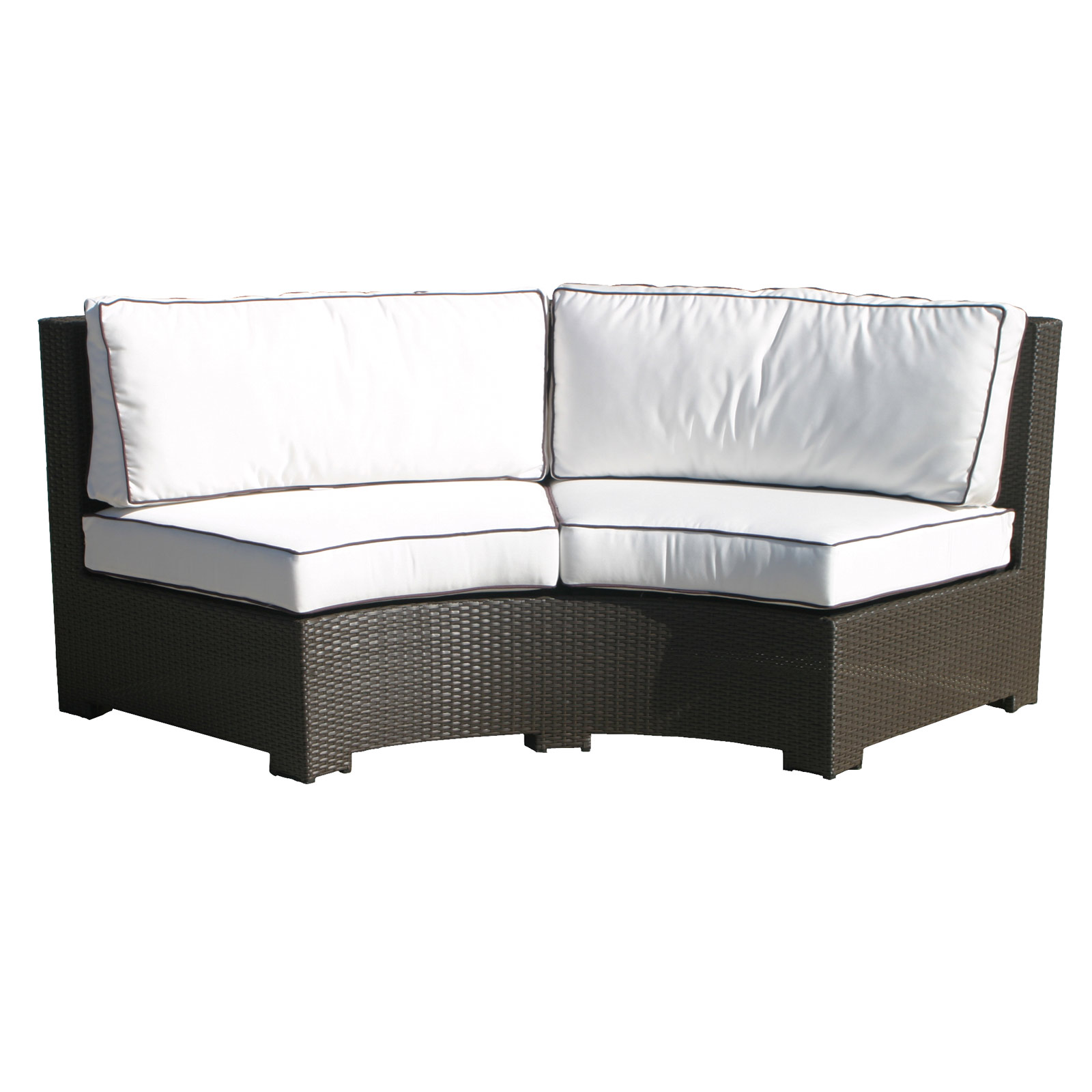 Milgreen Patio Furniture Nci Malibu Java Grande Curved Sofa Nc260 Nci Malibu Java Grande Curved Sofa Nc260